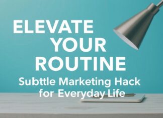 Elevate Your Routine: Subtle Marketing Hacks for Daily Life Elevate Your Routine: Subtle Marketing Hacks for Everyday Life