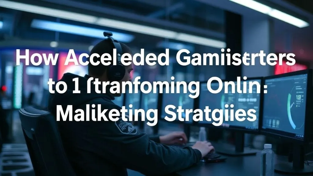 How Accelerated Gaming Servers Are Transforming Online Marketing Strategies