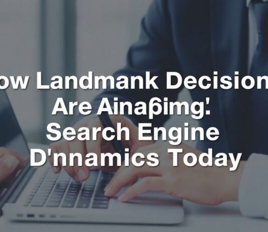 How Landmark Decisions Are Reshaping Search Engine Dynamics Today How Landmark Decisions Are Reshaping Search Engine Dynamics Today