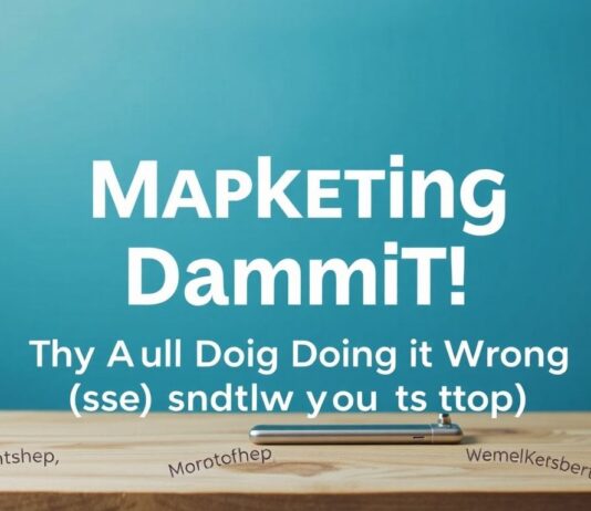 Marketing, Dammit! Why We’re All Doing It Wrong (And How to Stop) Marketing, Dammit! Why We're All Doing It Wrong (And How to Stop)