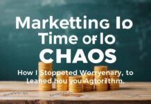 Marketing in the Time of Chaos: How I Stopped Worrying and Learned to Love the Algorithm Marketing in the Time of Chaos: How I Stopped Worrying and Learned to Love the Algorithm