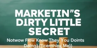Marketing’s Dirty Little Secret: Nobody Knows What They’re Doing (Including Me) Marketing's Dirty Little Secret: Nobody Knows What They're Doing (Including Me)