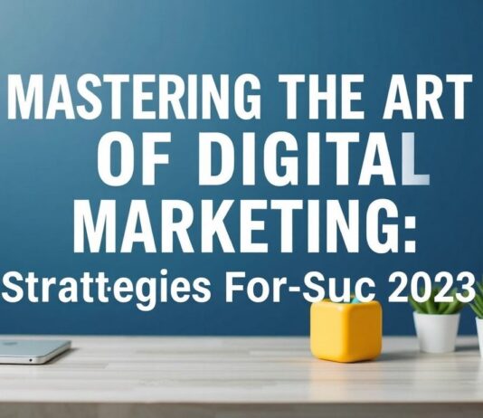 Mastering the Art of Digital Marketing: Strategies for Success in 2023 Mastering the Art of Digital Marketing: Strategies for Success in 2023