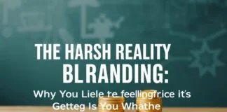 The Brutal Truth About Branding: Why You’re Probably Doing It Wrong The Harsh Reality of Branding: Why You're Likely Getting It Wrong
