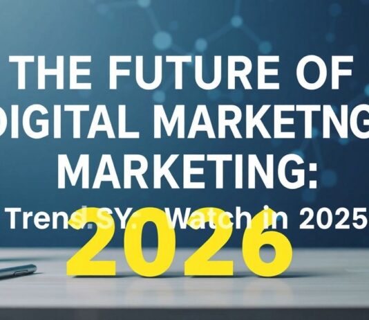 The Future of Digital Marketing: Trends to Watch in 2026 The Future of Digital Marketing: Trends to Watch in 2026
