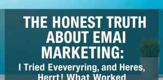 The Honest Truth About Email Marketing: I Tried Everything and Here’s What Worked The Honest Truth About Email Marketing: I Tried Everything and Here's What Worked