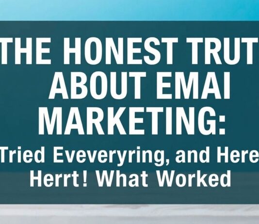 The Honest Truth About Email Marketing: I Tried Everything and Here’s What Worked The Honest Truth About Email Marketing: I Tried Everything and Here's What Worked