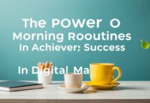 The Power of Morning Routines in Digital Marketing Success The Power of Morning Routines in Achieving Success in Digital Marketing