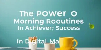 The Power of Morning Routines in Digital Marketing Success The Power of Morning Routines in Achieving Success in Digital Marketing