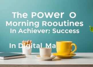 The Power of Morning Routines in Digital Marketing Success The Power of Morning Routines in Achieving Success in Digital Marketing