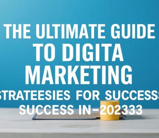 The Ultimate Guide to Digital Marketing: Strategies for Success in 2023 The Ultimate Guide to Digital Marketing: Strategies for Success in 2023