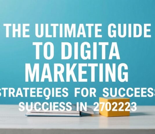 The Ultimate Guide to Digital Marketing: Strategies for Success in 2023 The Ultimate Guide to Digital Marketing: Strategies for Success in 2023