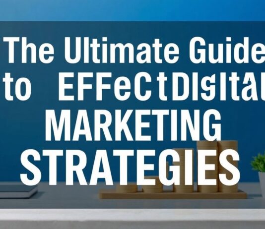 The Ultimate Guide to Effective Digital Marketing Strategies The Ultimate Guide to Effective Digital Marketing Strategies