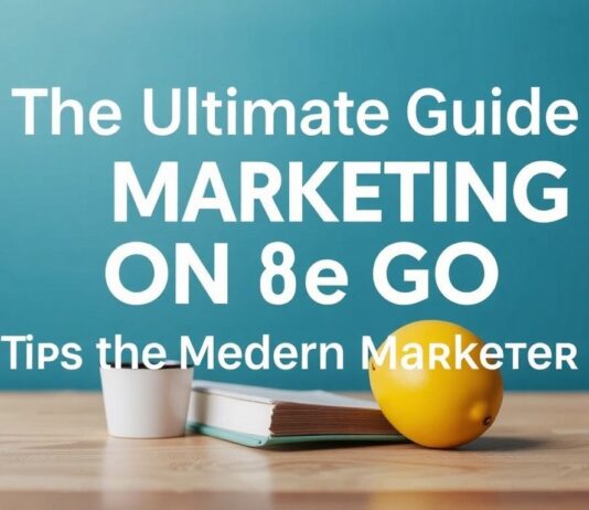 The Ultimate Guide to Marketing on the Go: Tips for the Modern Marketer The Ultimate Guide to Marketing on the Go: Tips for the Modern Marketer
