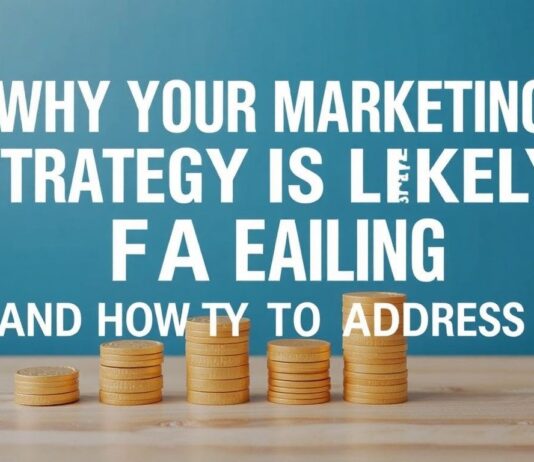 Why Your Marketing Strategy is Probably Failing (And What to Do About It) Why Your Marketing Strategy is Likely Failing (And How to Address It)